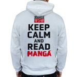 Keep Calm Read Manga Hoodie (L)