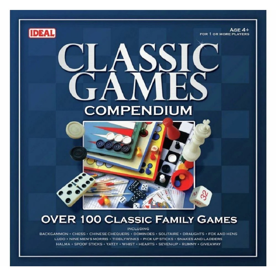 47e7e629b41db29508a1ecded19f71be.jpg Classic Games Compendium Board Game - Image 1