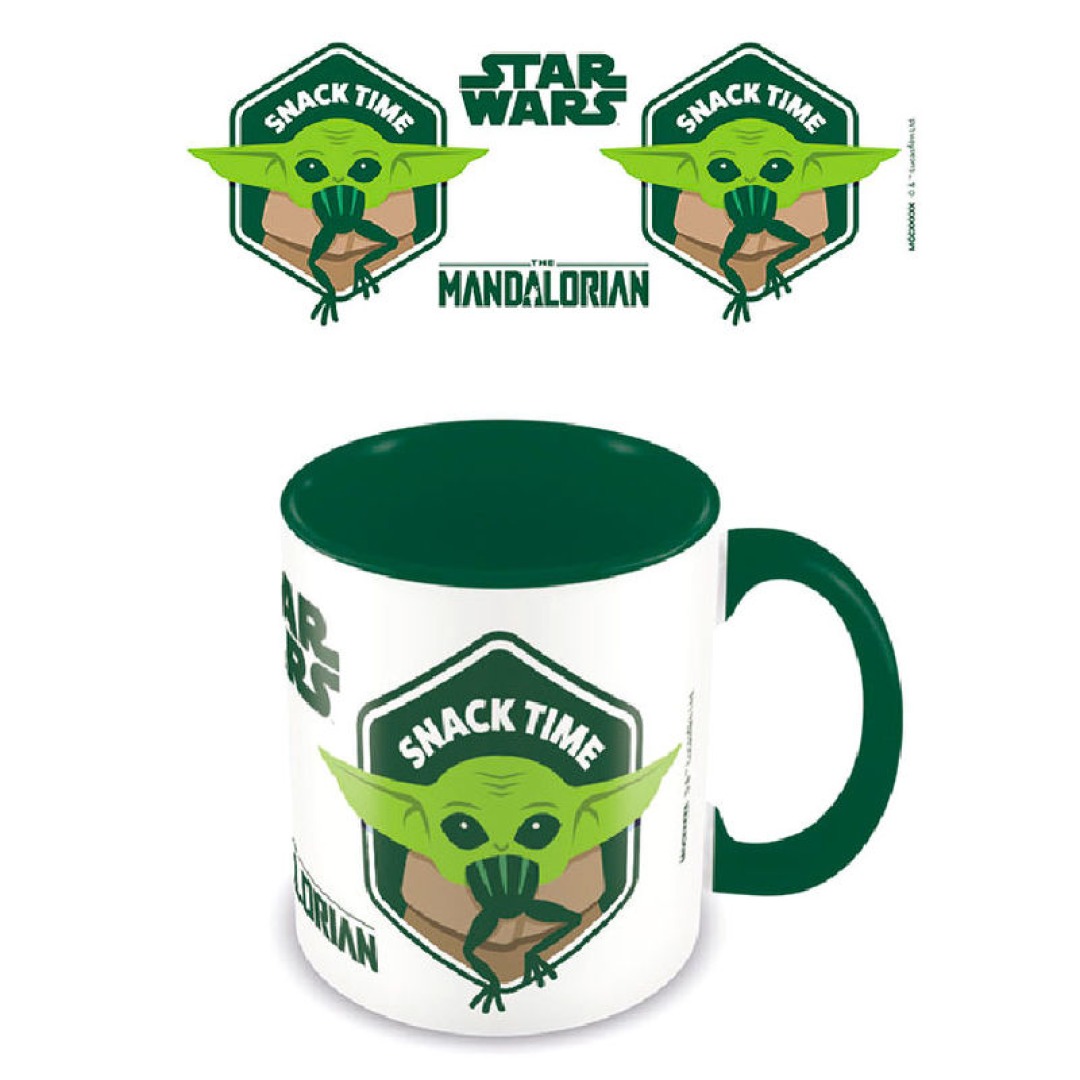 489db096075da0fffa1eefdef0fbccbd-1.jpg The Mandalorian - Snack Time - Mug 320ml - Image 1