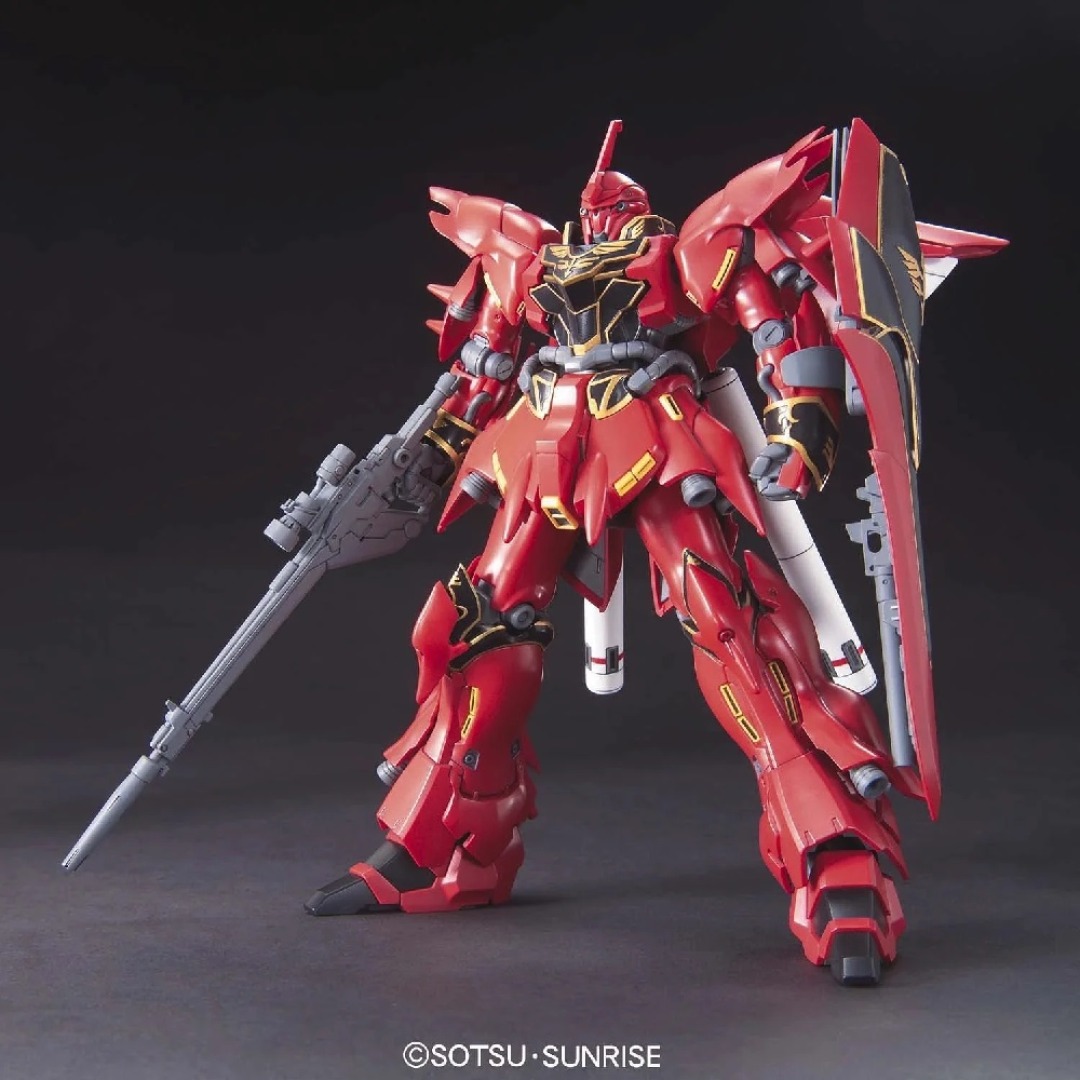 48e22fcc87e7986841f844ebb4f26689.jpg Gundam Sinanju HGUC 1/144 Bandai Model Kit - Image 1