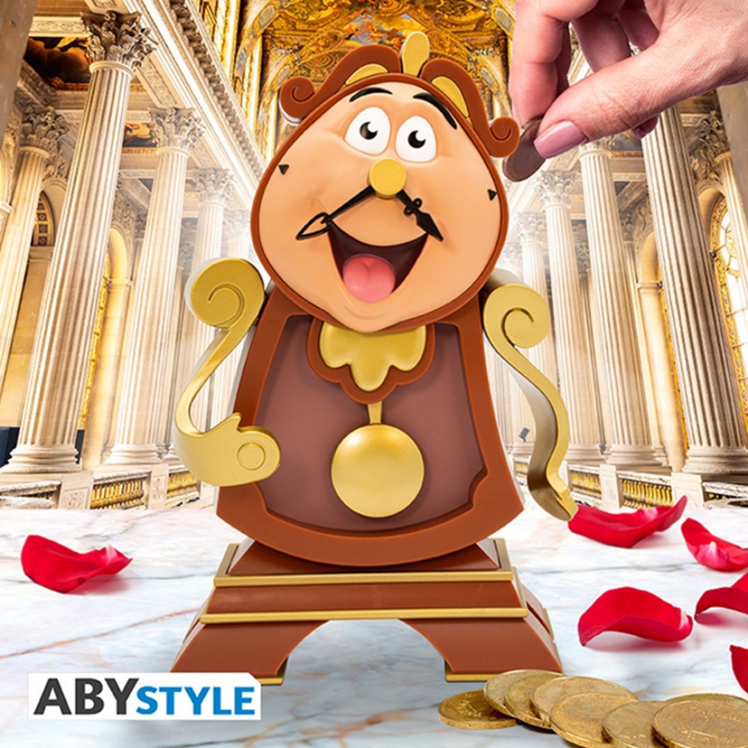 494505ed43fe896c45749ab174aa207e-1.jpg Disney Beauty And The Beast Cogswart Money Bank - Image 1