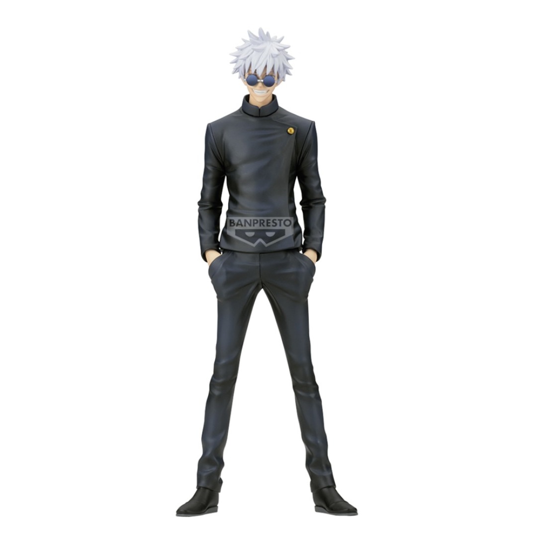 4a9525db7f332354b003d663752edb70.jpg Jujutsu Kaisen Satoru Gojo King Of Artist Banpresto Figure - Image 1