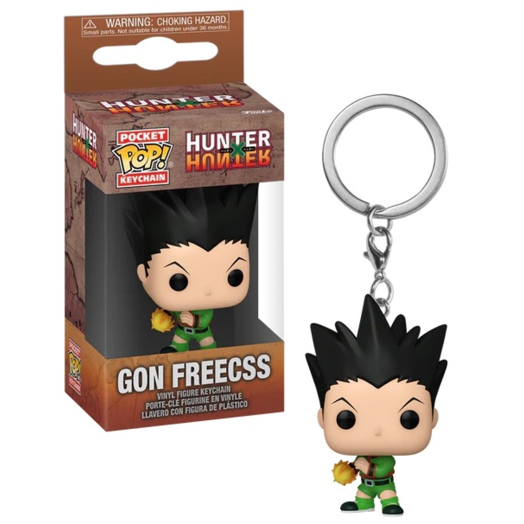4c0765f31fdac13561a59a620b308b9f.jpg Pocket POP! Keychain Hunter x Hunter - Gon Freecss - Image 1