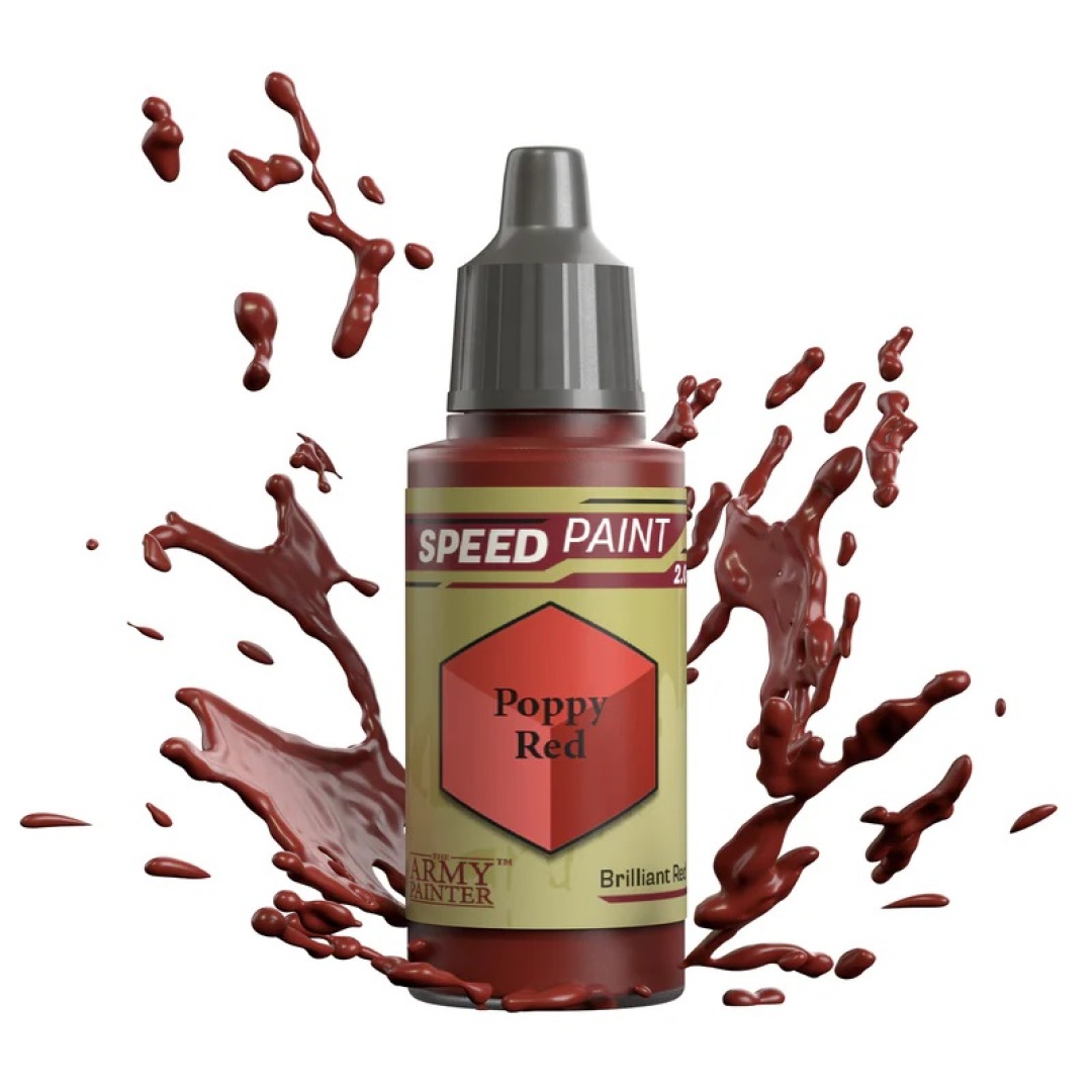 4c9c45f68803220981210c3b4f2daeb2.jpg The Army Painter Speedpaint: Poppy Red - Image 1