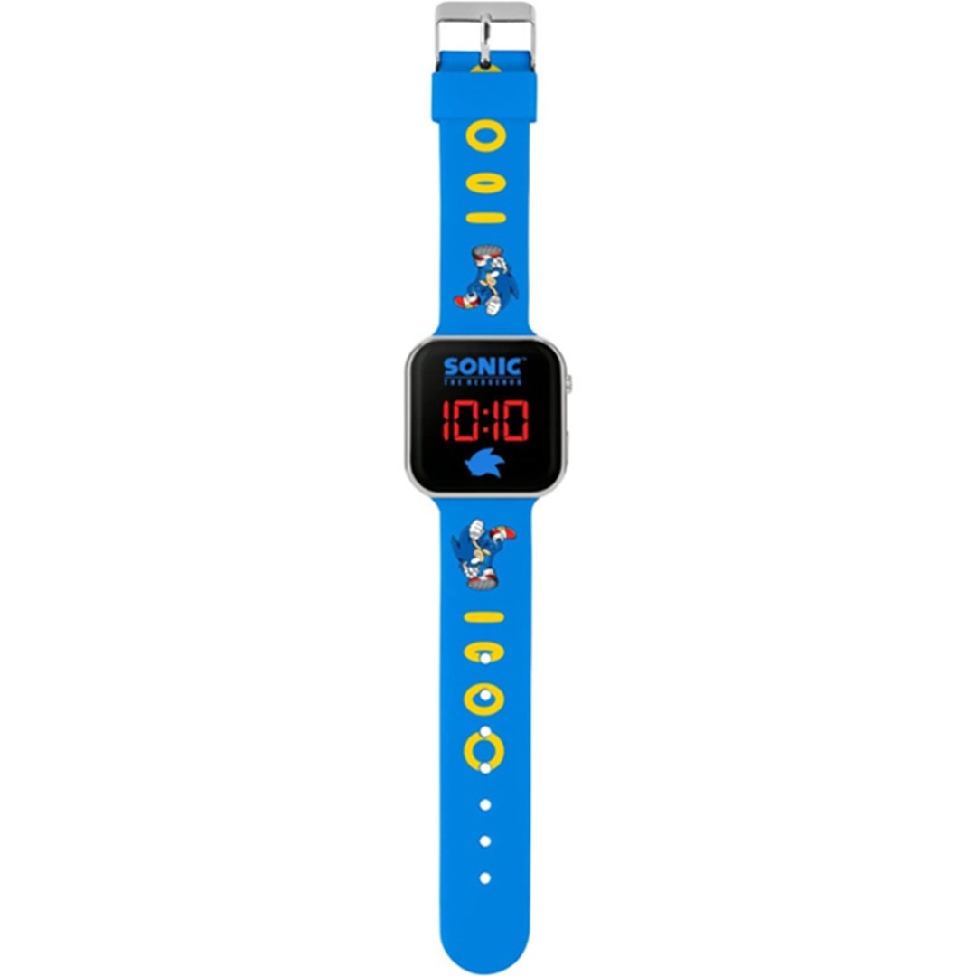 4cbbb9ec8ba5d8a421d9e7f1cbceb538.jpg Sonic The Hedgehog LED Watch - Image 1