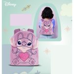 Disney Stitch Angel Love Mini Fur Backpack 25x21x12cm