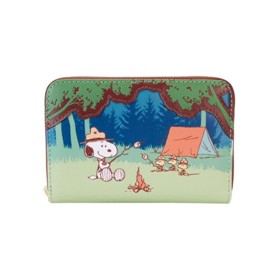 4cee8ffb66bf8f2efa8833f897244b97.jpg Peanuts Beagle Scouts Crossbuddies Loungefly Wallet - Image 1