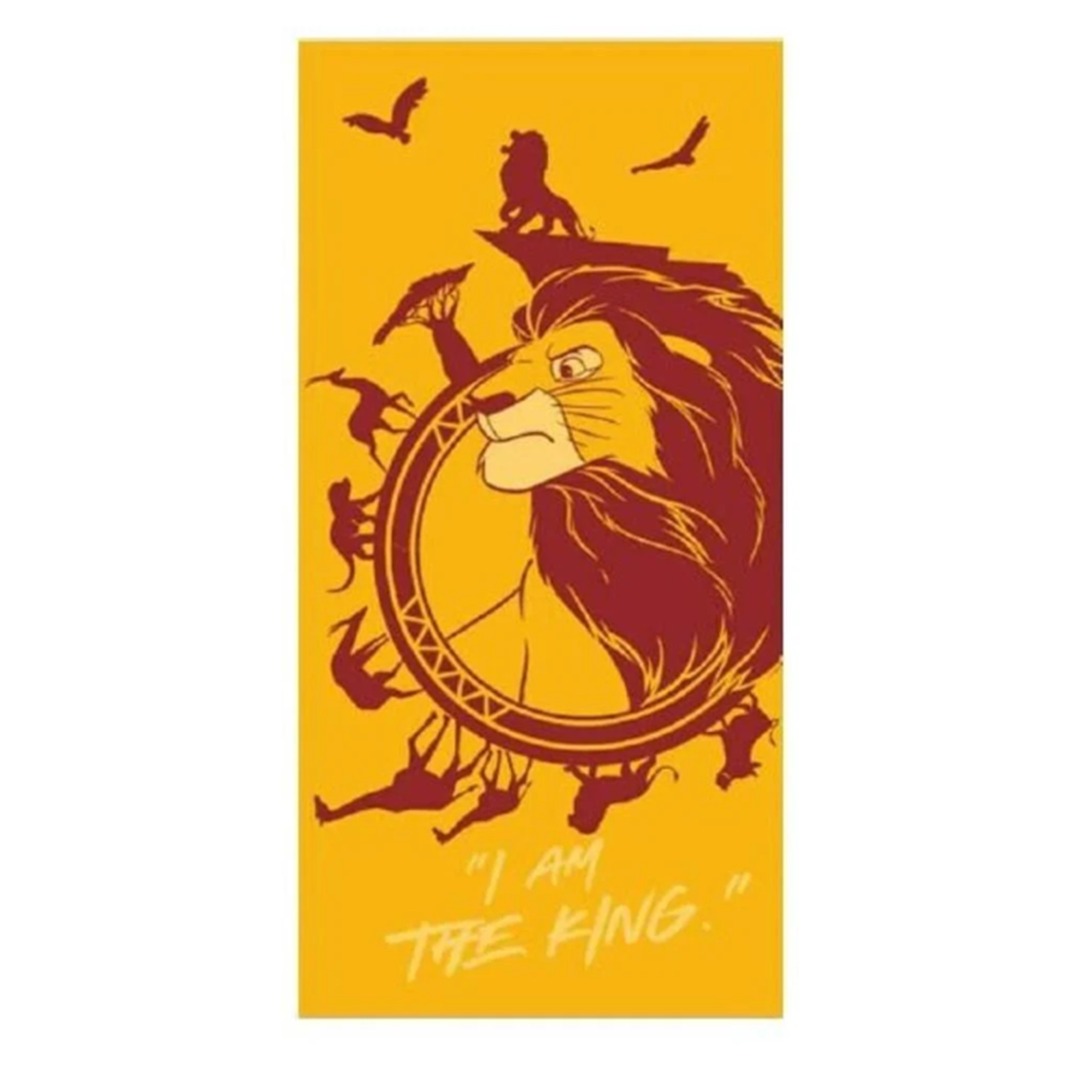 4e69f1adb65887d08287297f581610c7.jpg Disney The Lion King I Am The King Beach Towel 70x140cm - Image 1