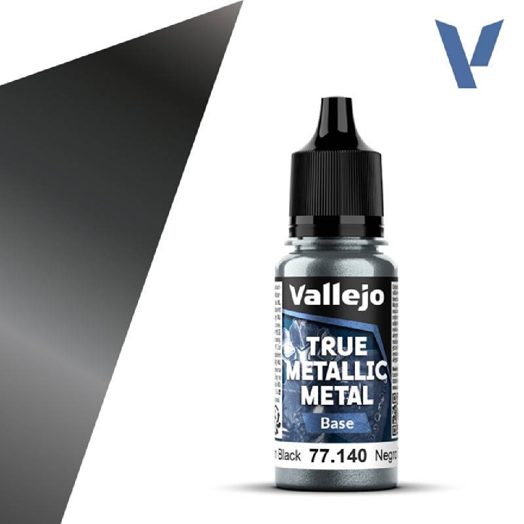 4e9e3034a2427988034a8f8e4a2dd3f1.jpg Vallejo TMM Base Obsidian Black 77.140 - 18ml - Image 1