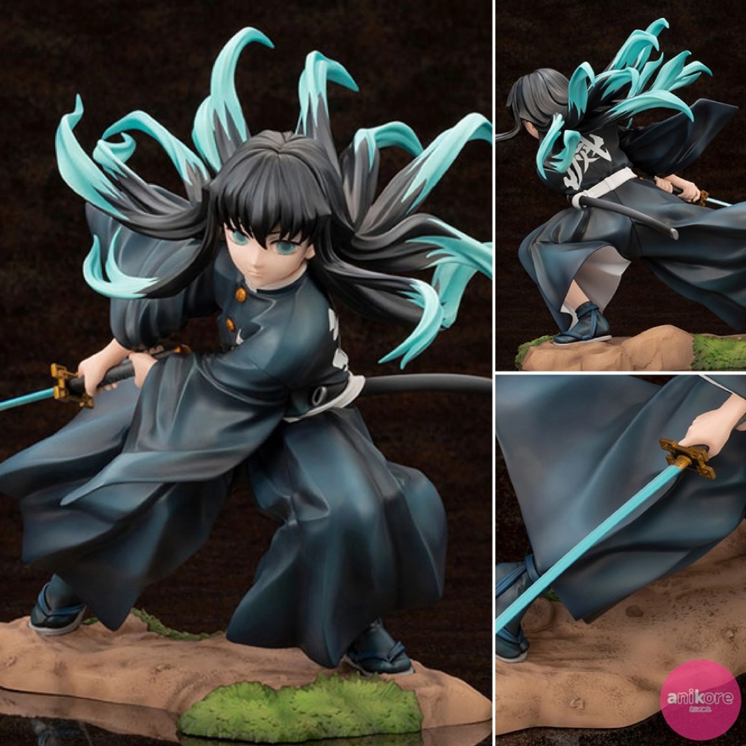 4f28d7a6ae1d5073601fbc2fe59267aa.jpg Demon Slayer Muichiro Tokito "Bonus" ARTFXJ Kotobukiya Statue - Image 1