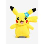 Pokemon Pikachu Blue Flower Plush 20cm