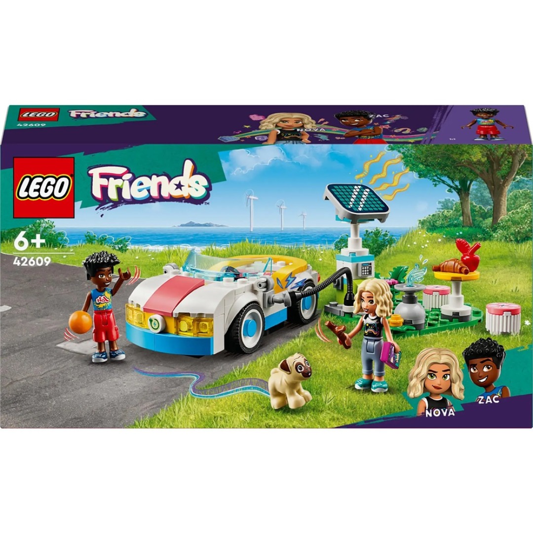 4f71b5375699a2e4de394ec43bb32913.jpg LEGO Friends 42609 Electric Car and Charger - Image 1