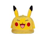 Pokemon Pikachu Extremely Happy Plush Novelty Cap