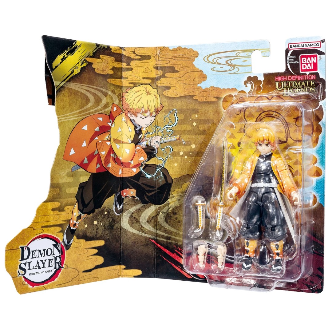 4fd8d417b5f3ec15e1a7b8fd04ed981b.jpg Demon Slayer Zenitsu Ultimate Legends Bandai Figure - Image 1