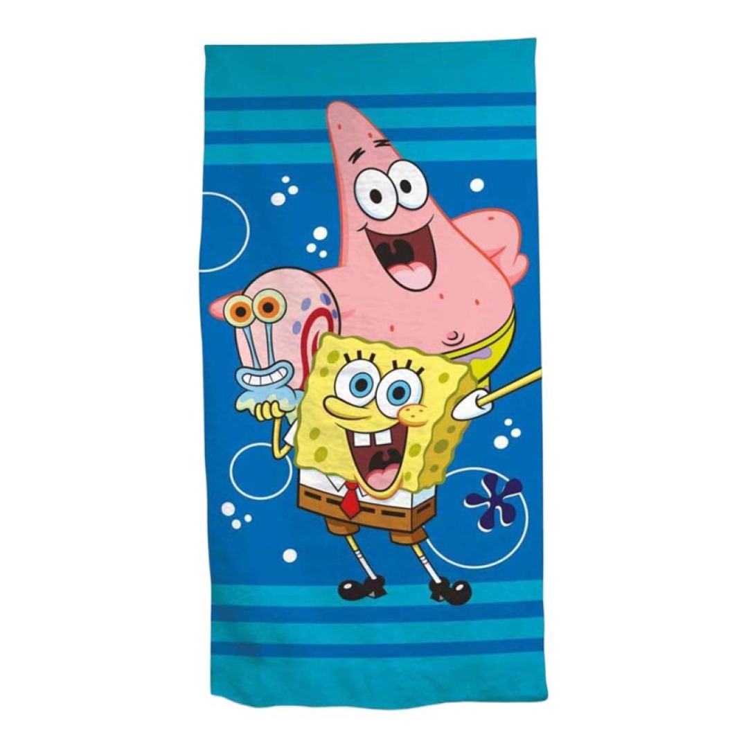 51220981014427d43ec28c9f37056805.jpg Spongebob Beach Towel 70x140cm - Image 1