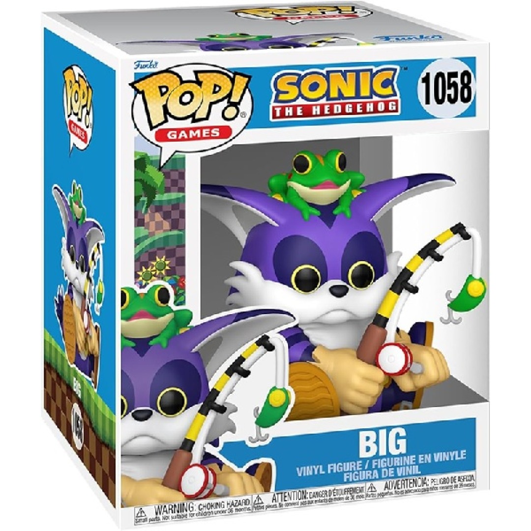 5176e6babcf904319c7906437f4dec7e.jpg Funko POP! Sonic The Hedgehog N° 1058 - Big - Image 1