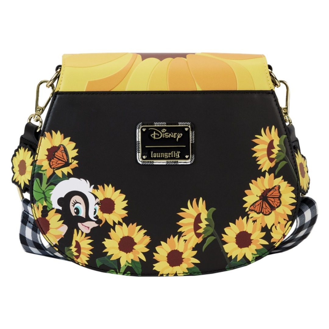 5395d3e47edc4297da3a8ef2e6492afa-1.jpg Disney Bambi Sunflower Friends Loungefly Crossbody Bag - Image 1