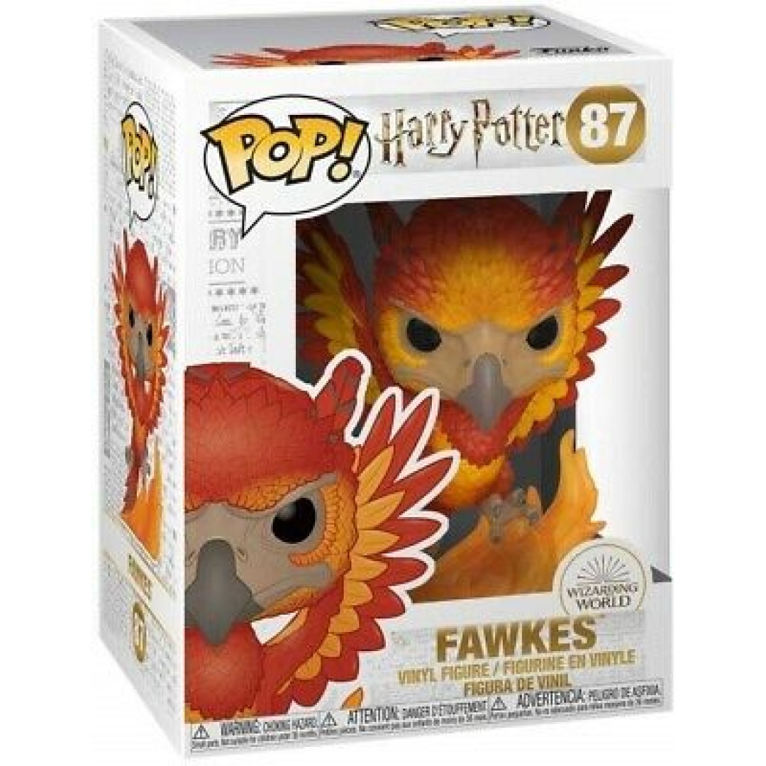 53e1d654afe423819057b600554b7b50.jpg Funko POP! Harry Potter N° 87 - Fawkes - Image 1