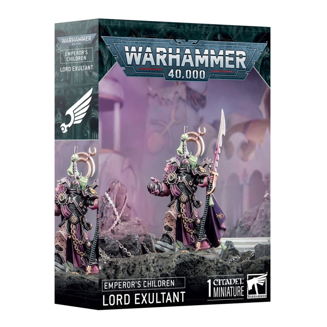 54e6bf7d66aeb73f9e1a05d5d8d217ad-1.jpg Warhammer 40,000 Emperor's Children Lord Exultant (37-09) - Image 1