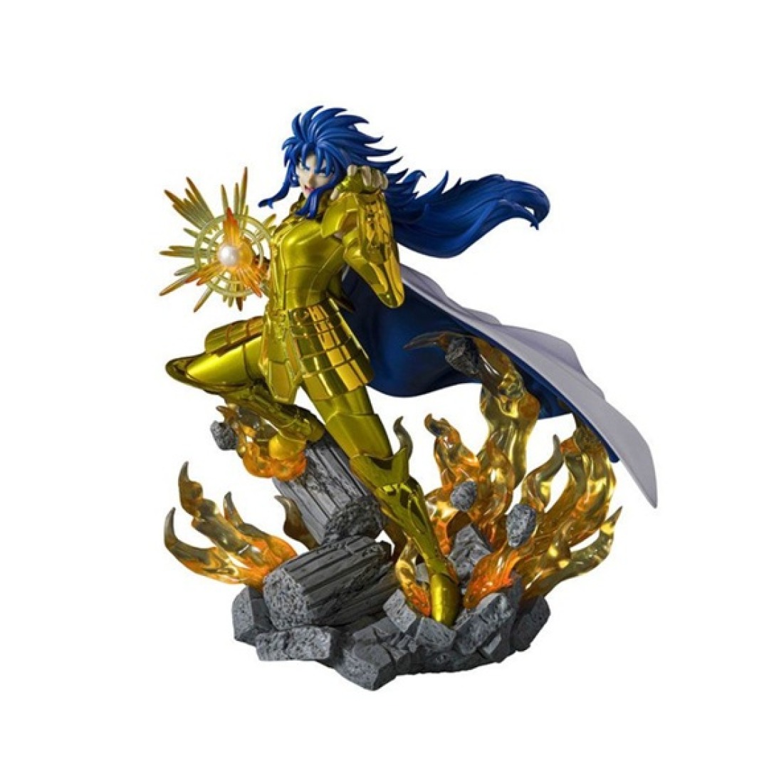 564eb30aacc4eb0989b01daa8a96422e.jpg Saint Seiya Gemini Saga FiguartsZERO Touche Metallique Bandai Statue - Image 1
