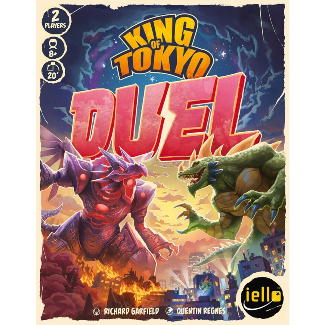 56cd44e4a73854acb2e3154e910cb365.jpg King of Tokyo Duel Board Game - Image 1
