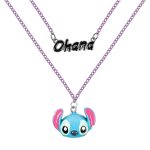 Disney Stitch Ohana Pendant Necklace