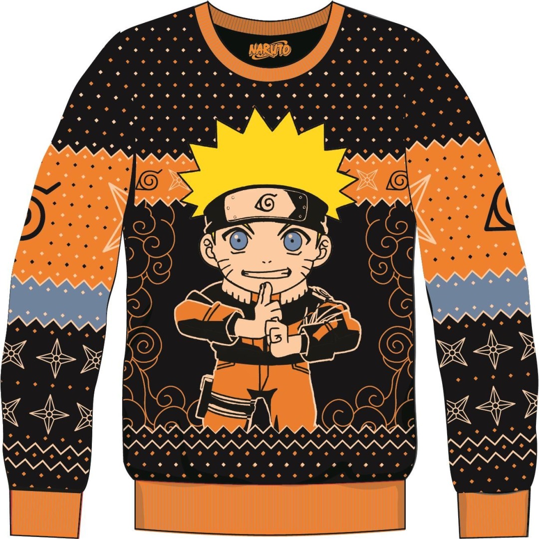 57db9aea6c4b4648df45084f9e085b79.jpg Naruto Shippuden Kids Sweater (10 Years) - Image 1
