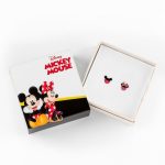 Disney Minnie & Mickey Pair of Stud Earrings