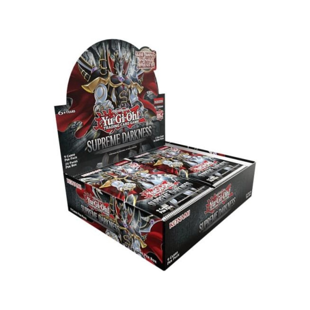 5960fd7abaa79cea58622b855886fba7.jpg Yu-Gi-Oh! TCG: Supreme Darkness Booster Box - Image 1