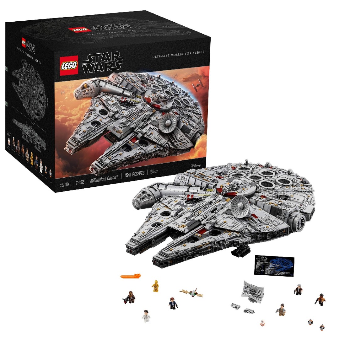5a3d9f121b7e97f26ad9b187ad7a8d7e.jpg LEGO Star Wars 75192 Millennium Falcon UCS - Image 1