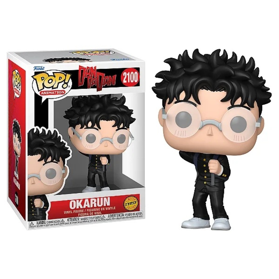 5a50a2951360f36f8c7d7ec3c7e0fa4e.jpg Funko POP! Dandadan N° 2100 - Okarun Chase Edition - Image 1