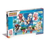 Sonic The Hedgehog Maxi Super Color Puzzle 24 Pieces