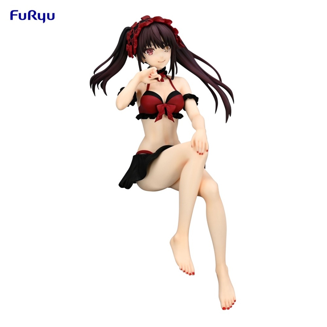 5b6466dc79b3604cb19e8b111d59dcb0.jpg Date A Live Kurumi "Swimsuit" Noodle Stopper Furyu Figure - Image 1