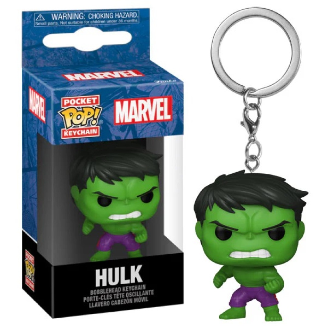 5b74356184e505e54dd65238d0c3cee1.jpg Pocket POP! Keychain Marvel - Hulk - Image 1
