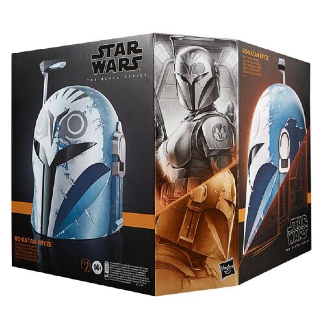 5b81719aaeba88b46167e0f73bda2a3b.jpg Star Wars Black Series Bo-Katan Kryze Replica Helmet - Image 1