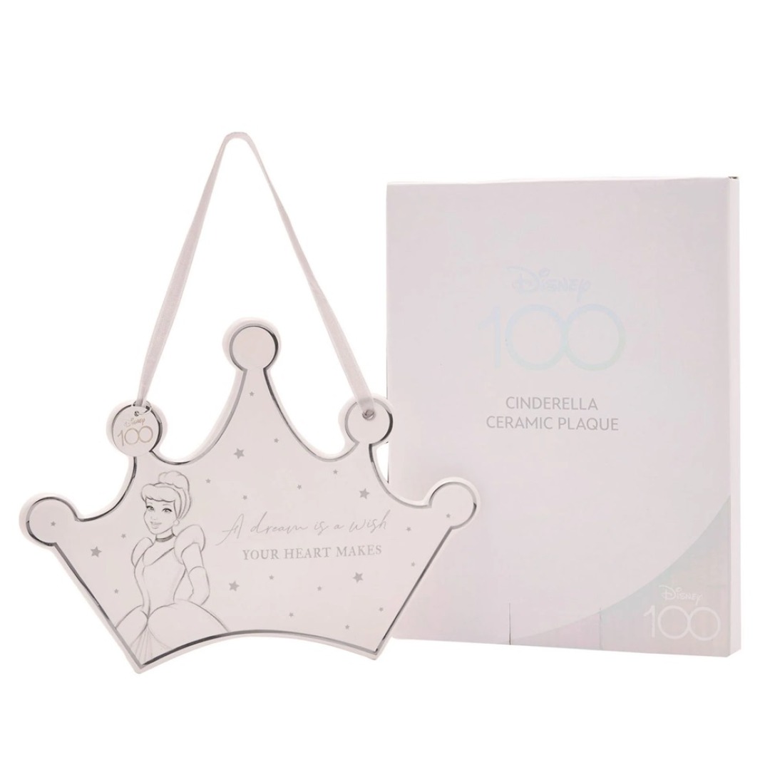 5c0bcdb2dd29abe9d438ab0e17a7e474.jpg Disney Cinderella Ceramic Decorative Plaque - Image 1