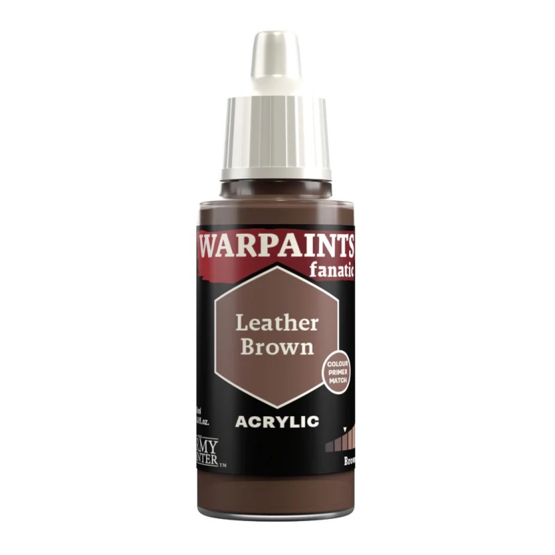 5c622813329dfdbdcd3f8ec7b8c4948d.jpg The Army Painter Warpaints Fanatic: Leather Brown - Image 1