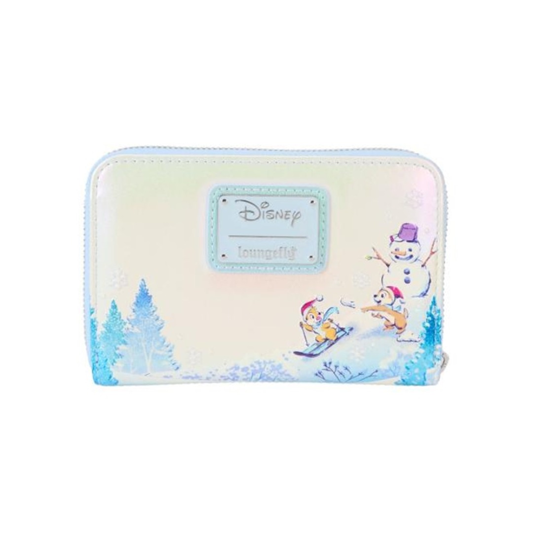 5c6d2f55d4fd4cd41a581d4182525df3-1.jpg Disney Mickey & Friends Winter Wonderland Loungefly Wallet - Image 1