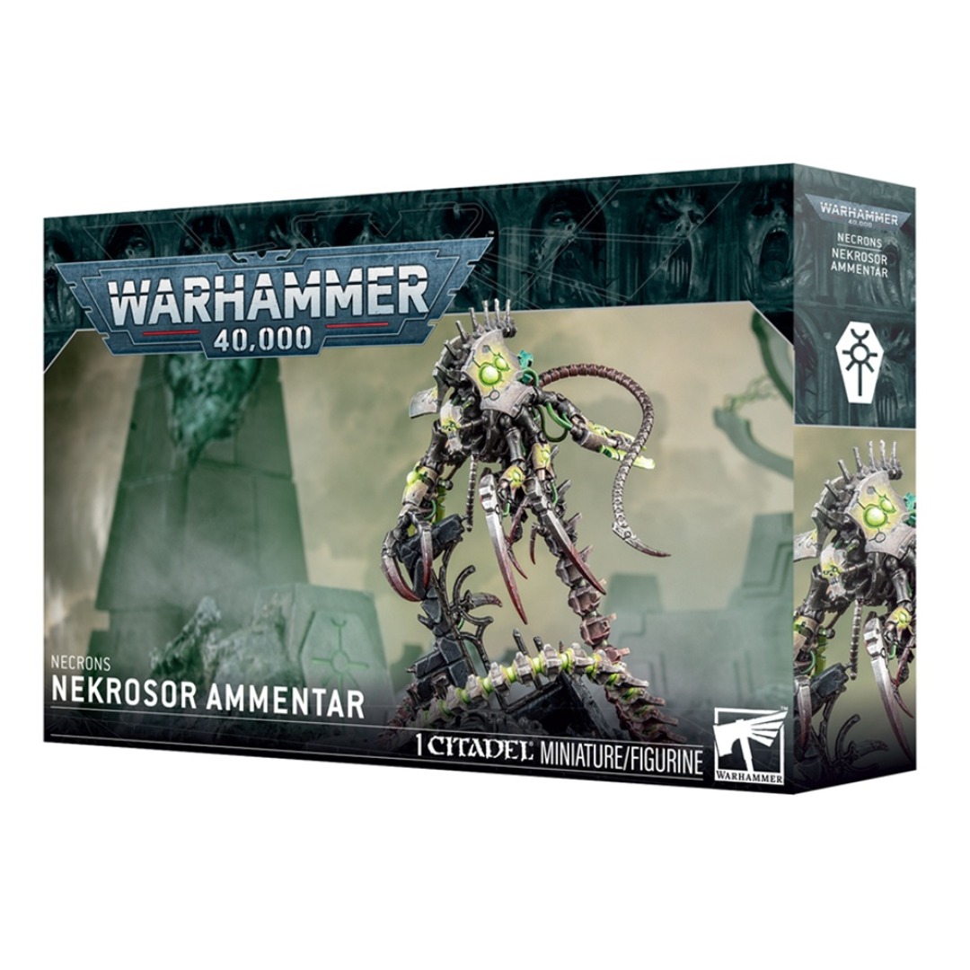 5ce1ae4ca46a417dead1e72f8a1aa3e5.jpg Warhammer 40,000 Necrons Nekrosor Ammentar (49-52) - Image 1