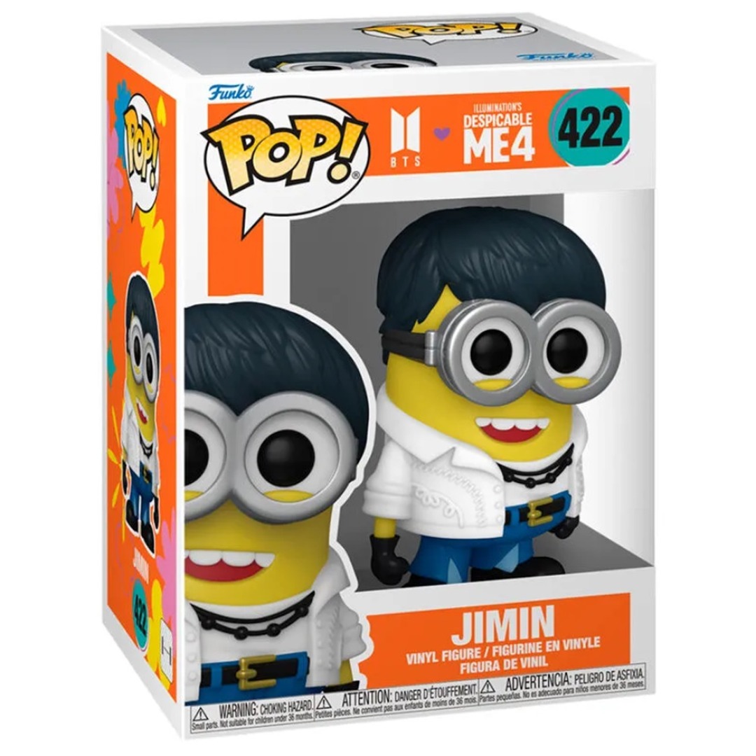 5d3651bb08e9b22d66ab933a032ad9dc.jpg Funko POP! Despicable Me 4 N° 422 - Jimin - Image 1