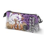 One Piece Luffy Gear 5 Triple Pencil Case