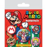 Super Mario 5 Badge Pack