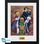 Hunter X Hunter Keyart Map Frame 30x40cm