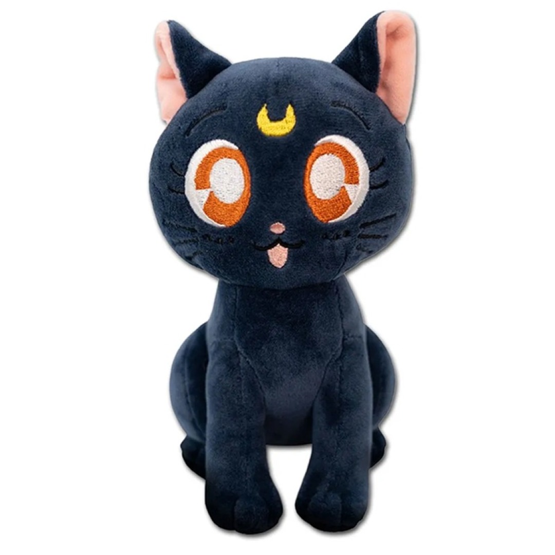 5ef2e5f775dd0164d475a90ab1f8f812.jpg Sailor Moon Luna Plush 15cm - Image 1