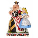 Disney Alice & Queen of Hearts Chaos & Curiosity Enesco Traditions Figurine
