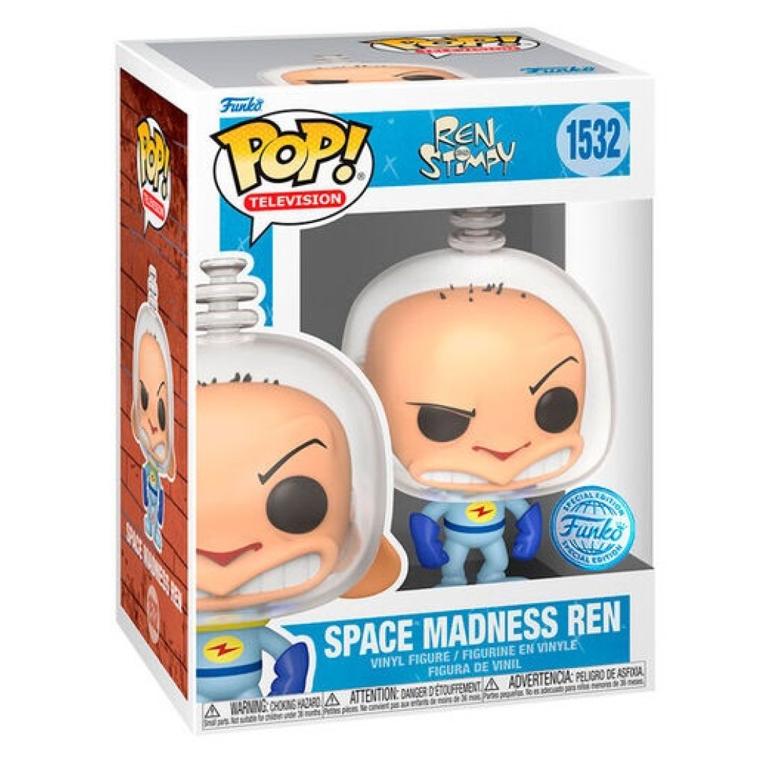 5fd7b16fc9cde4d75fcfe861af0039b8.jpg Funko POP! Ren & Stimpy N° 1532 - Space Madness Ren - Image 1