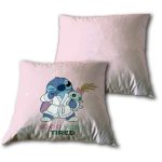 Disney Lilo & Stitch Sooo Very Tired Cushion 35x35cm