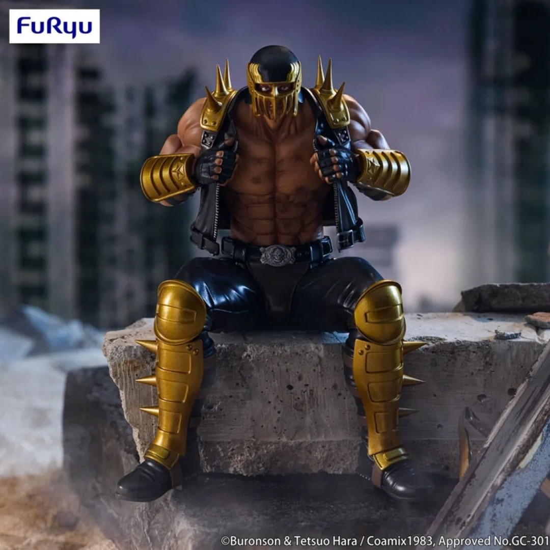 6049487e7fa7fa1007bf0081e85c2c50.jpg Fist Of The North Star Jagi Noodle Stopper Furyu Statue - Image 1