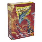 Dragon Shield Matte Clear Outer Japanese Sleeves (60 Sleeves)