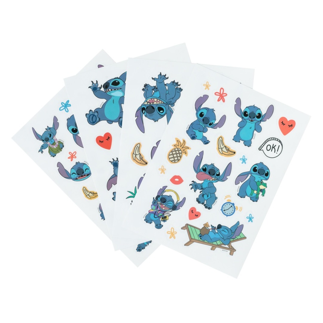 618acaec6fcc950b3e4d8c1bcad300c2.jpg Disney Stitch Stickers 57pc - Image 1